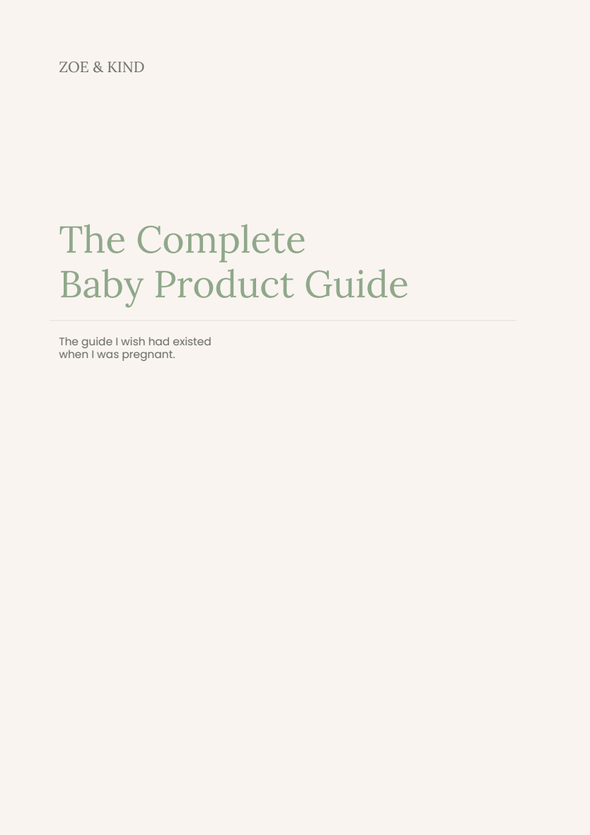 The Complete Baby Product Guide — cover
